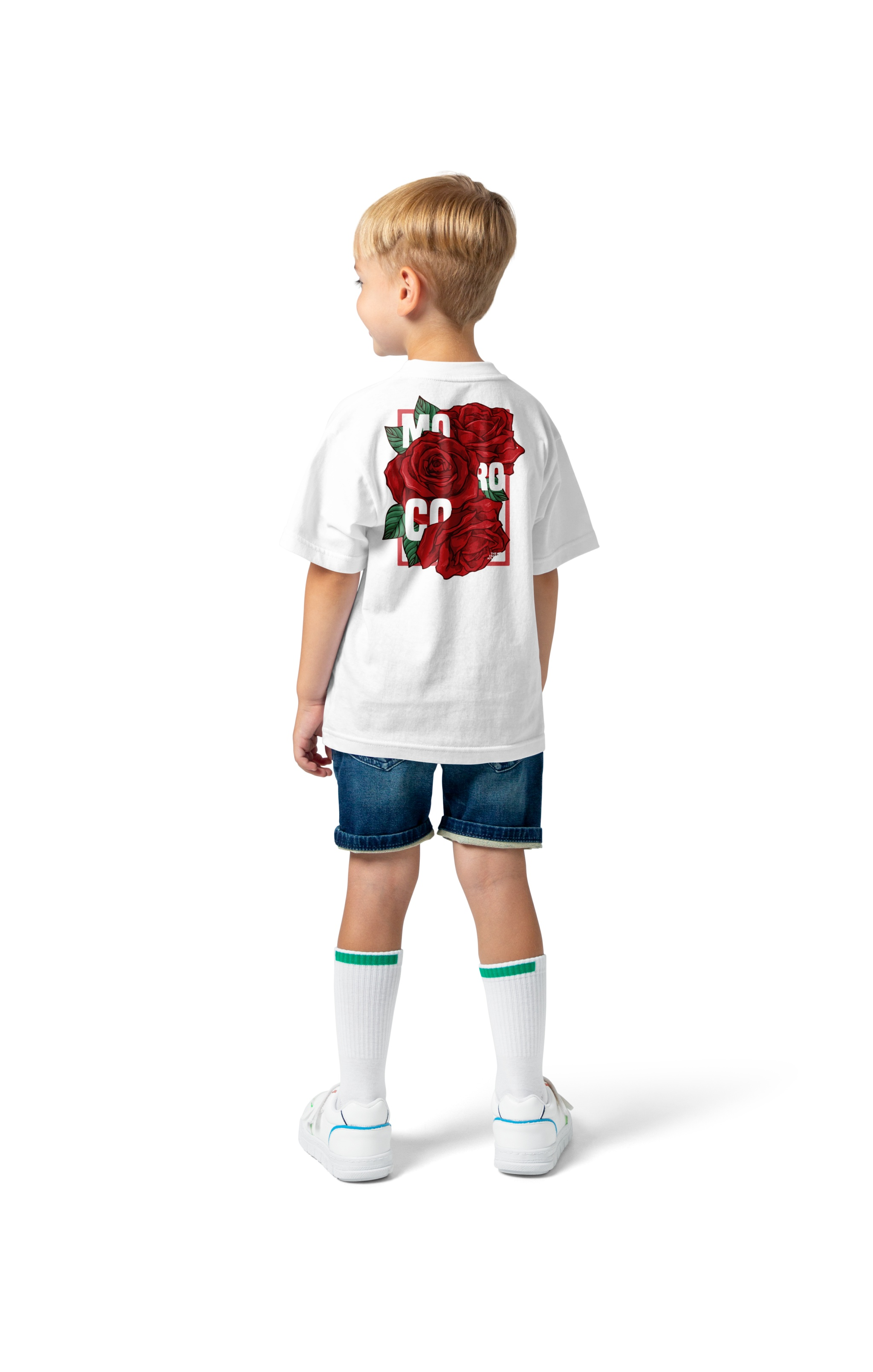 T-shirt en coton bio enfantt-shirt enfantThe Face Atlas