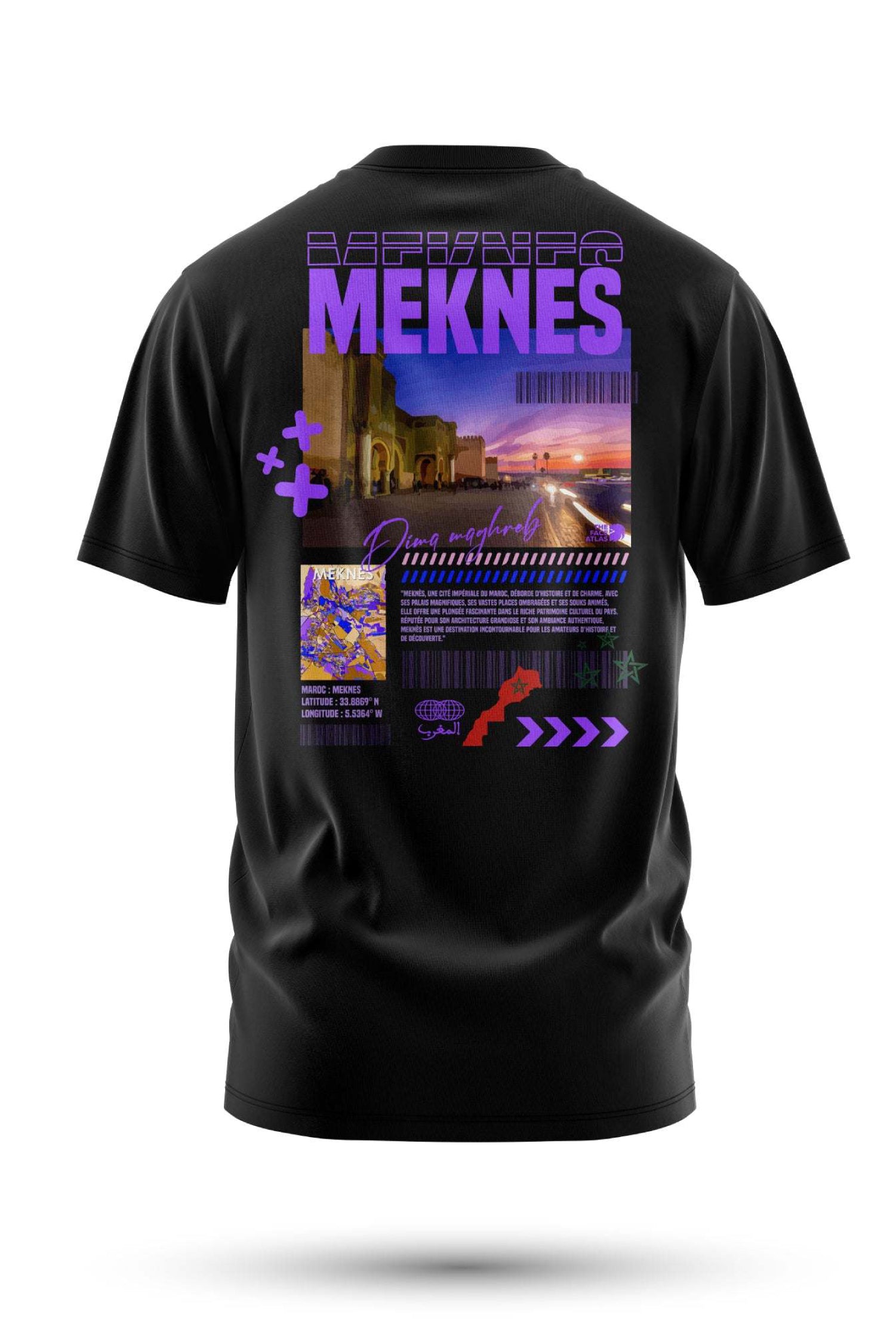 T-shirt meknes en coton bio