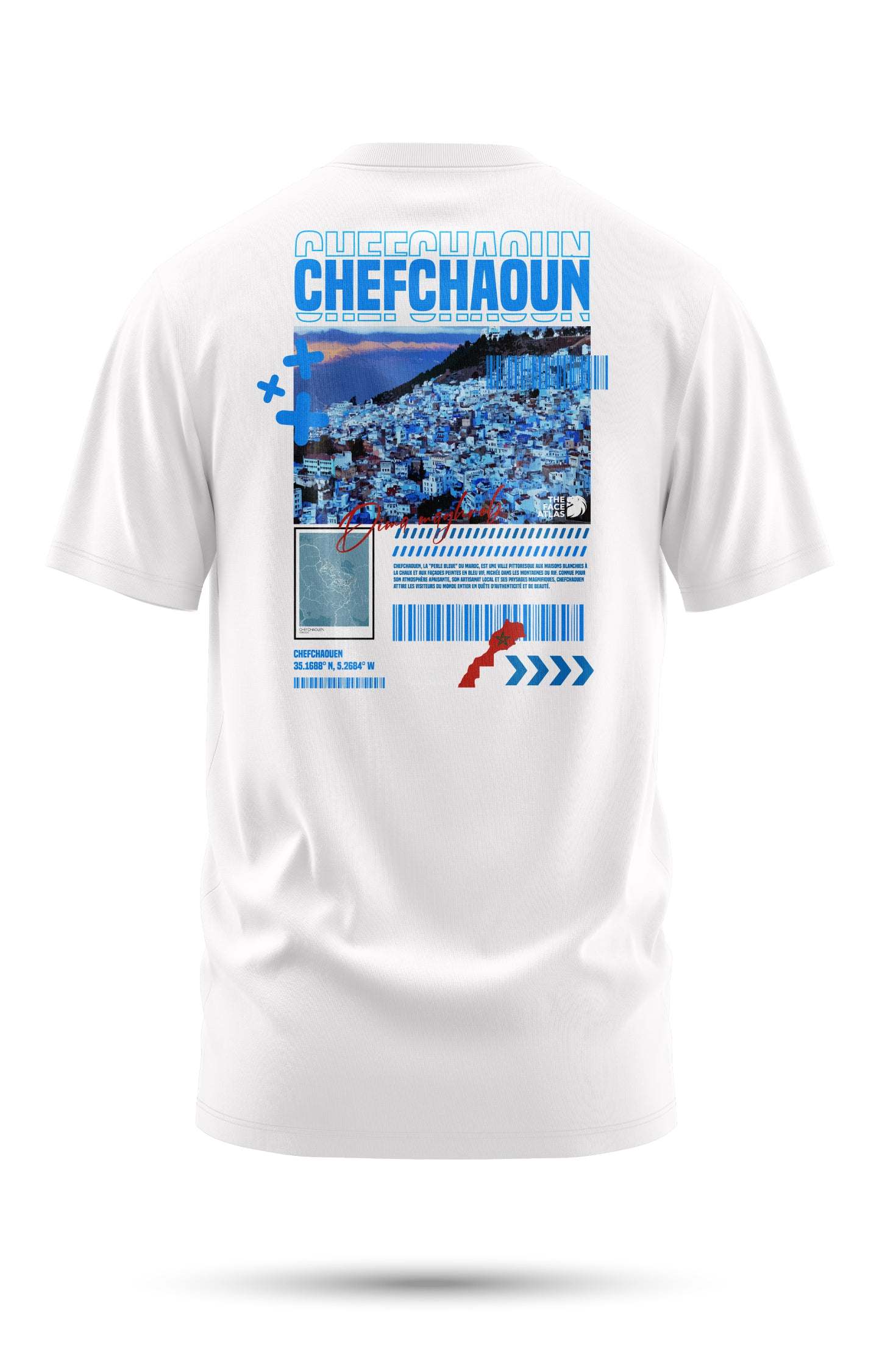 T-shirt Chefchaouen en coton bio