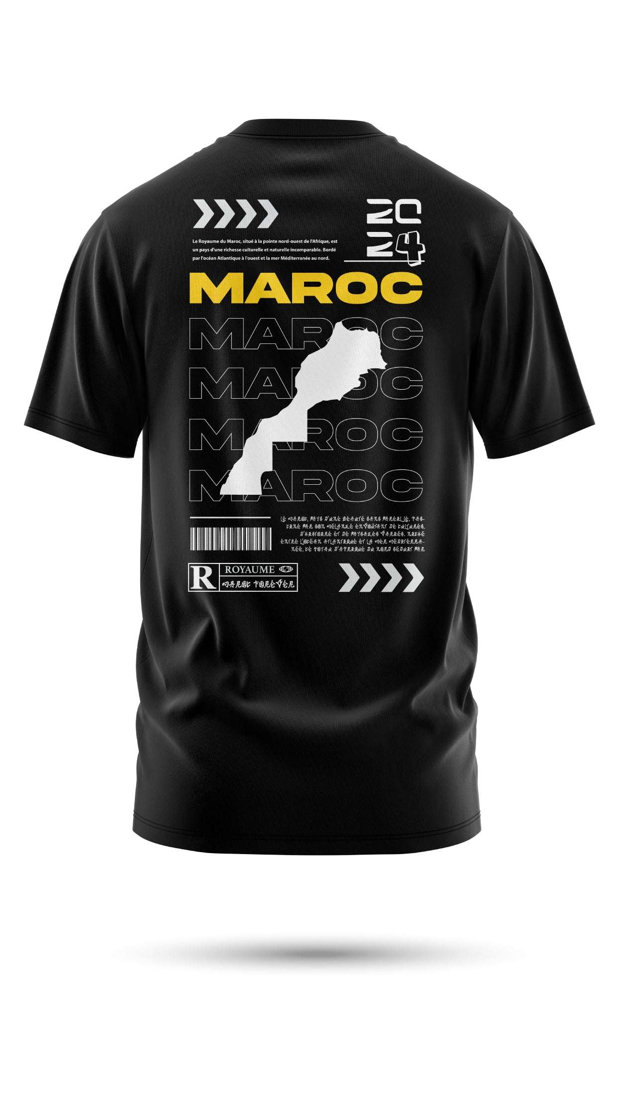 T-shirt Maroc en coton bioThe Face Atlas