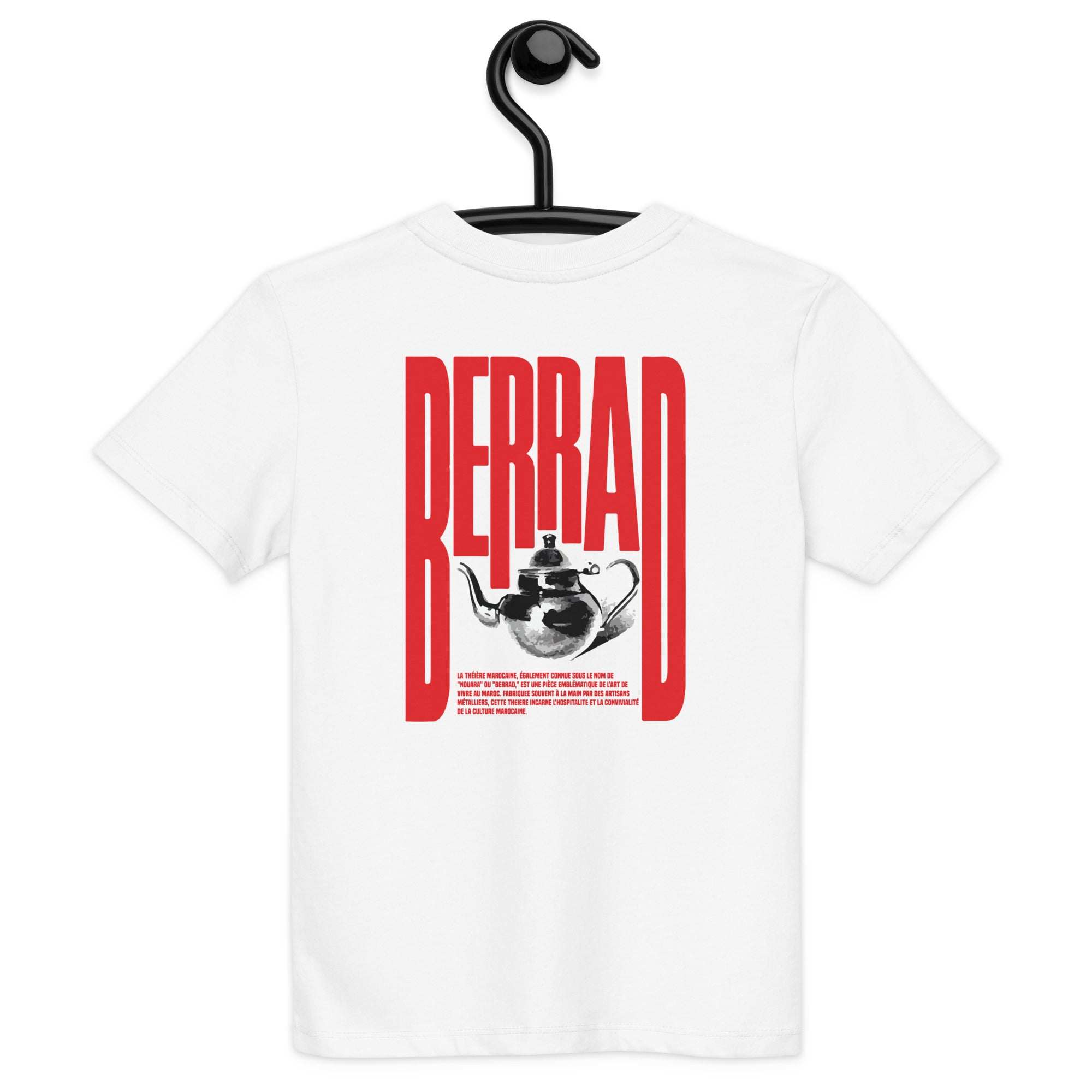 T-shirt Berad en coton bioThe Face Atlas