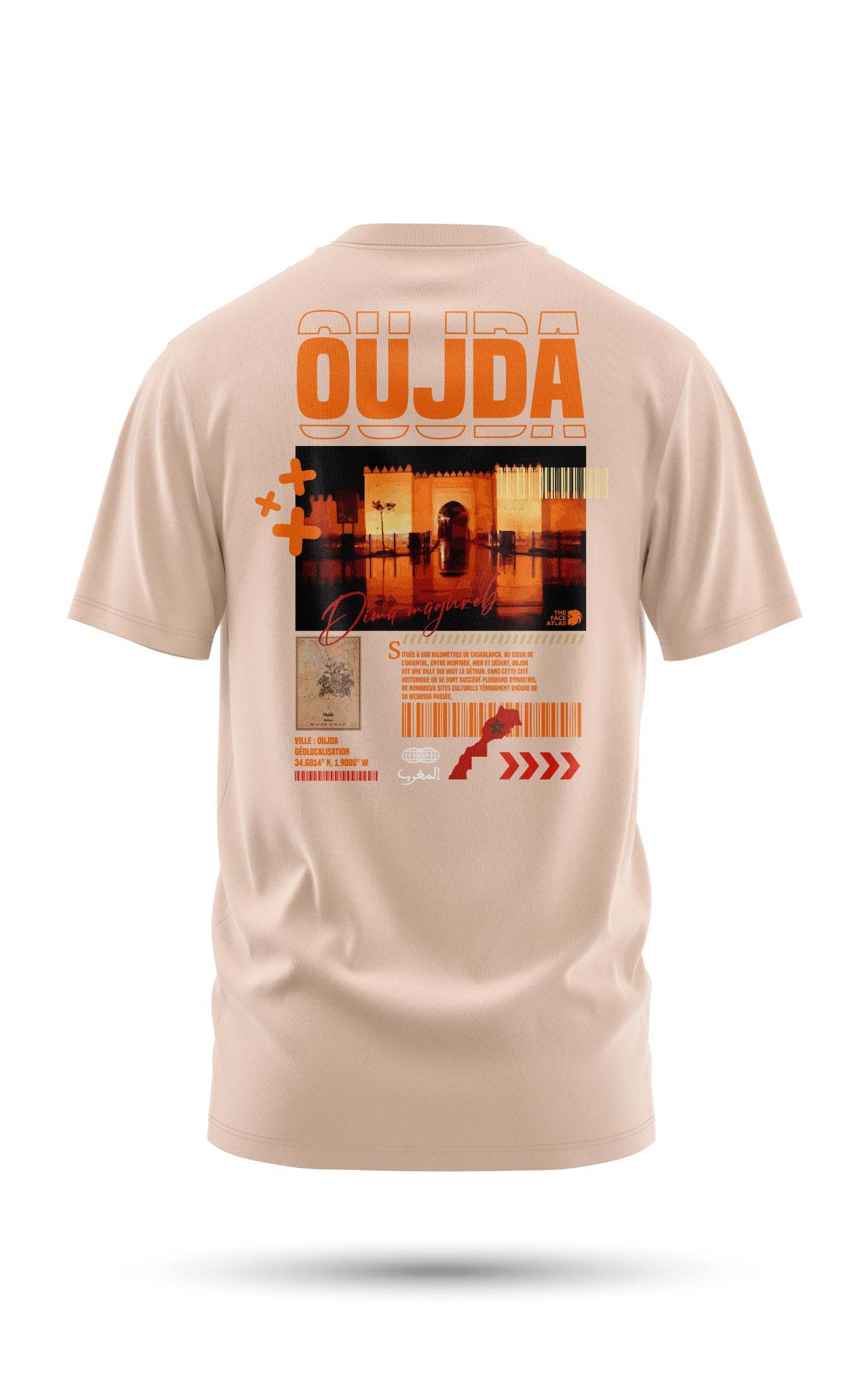 T-shirt Oujda en coton bio