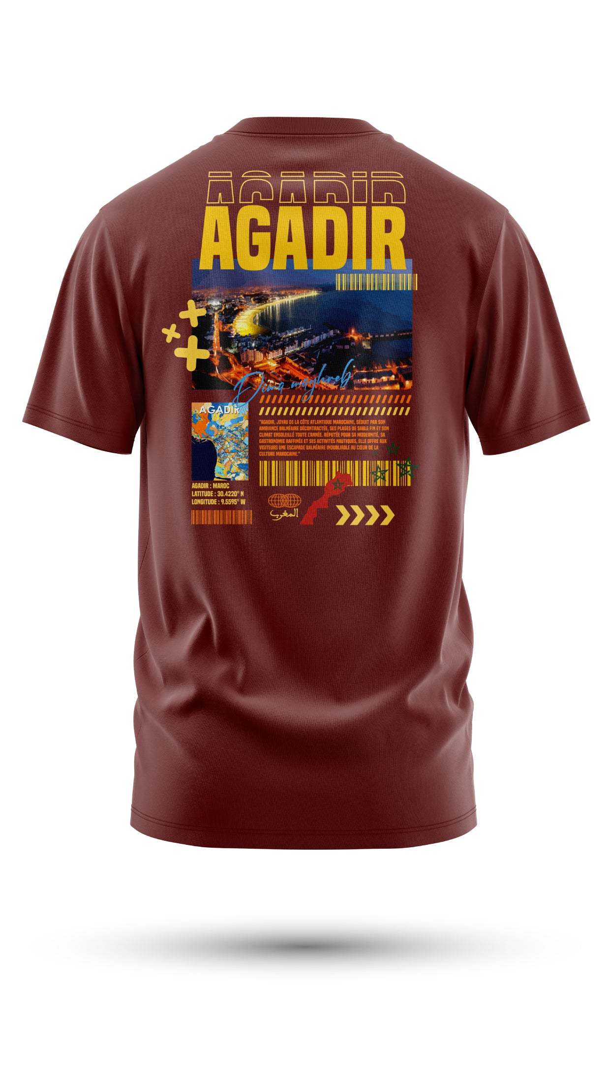 T-shirt agadir en coton bio