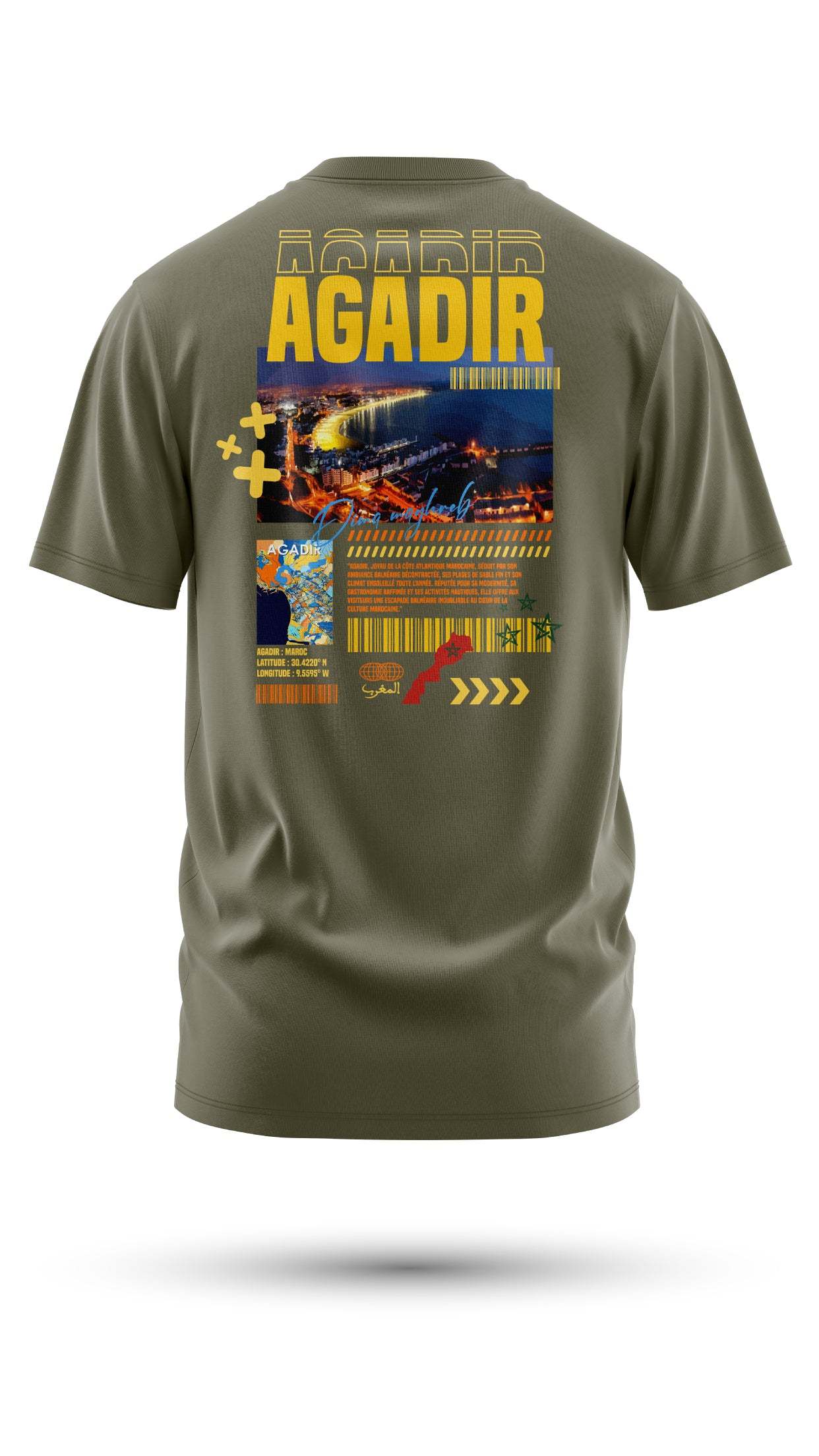 T-shirt agadir en coton bio