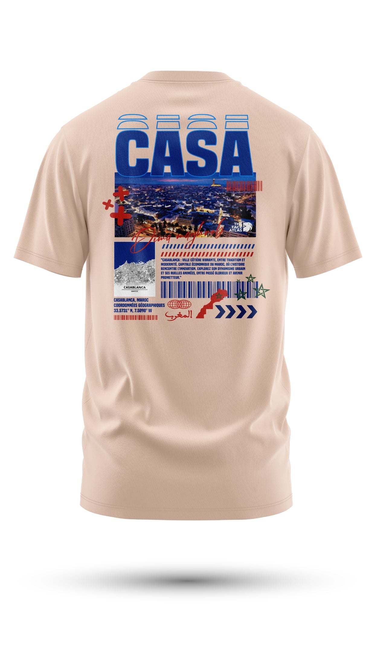 T-shirt Casablanca en coton bio