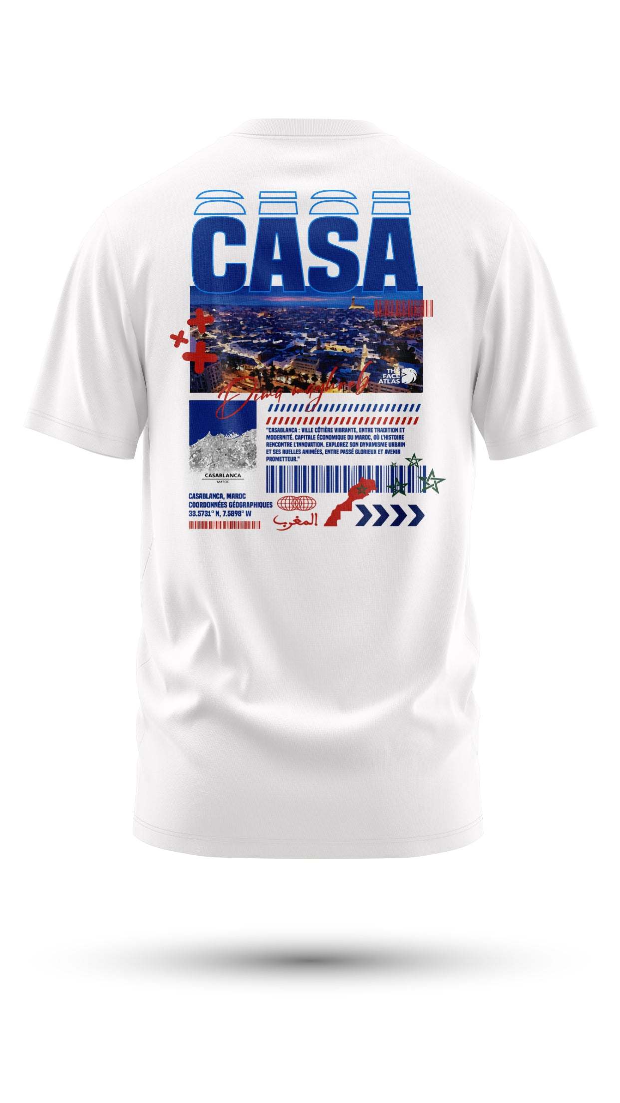 T-shirt Casablanca en coton bio