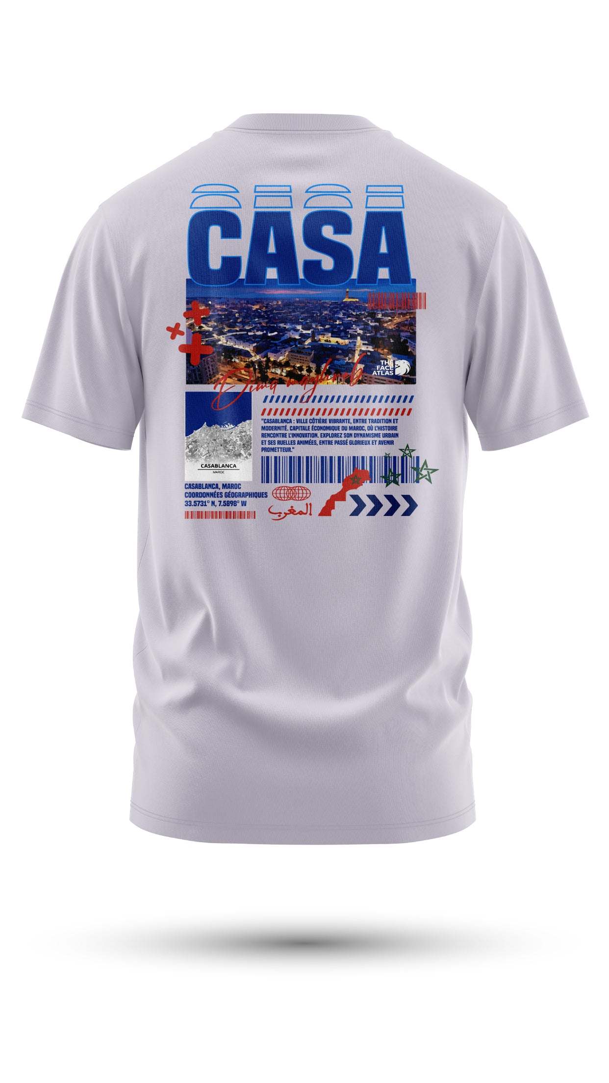 T-shirt Casablanca en coton bio