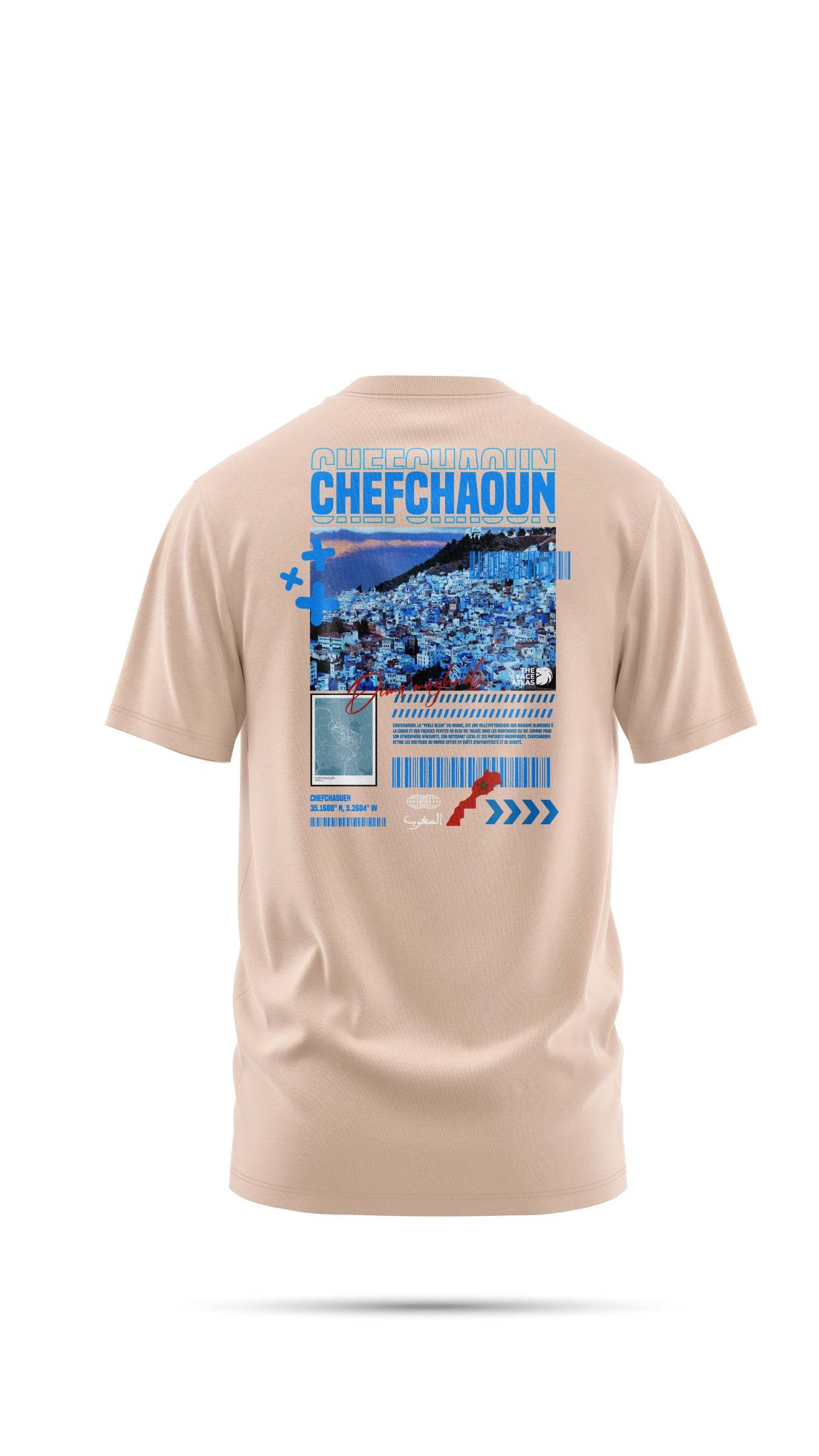 T-shirt Chefchaouen en coton bio