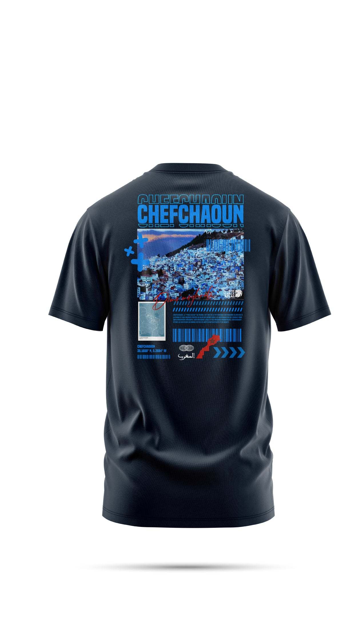 T-shirt Chefchaouen en coton bio