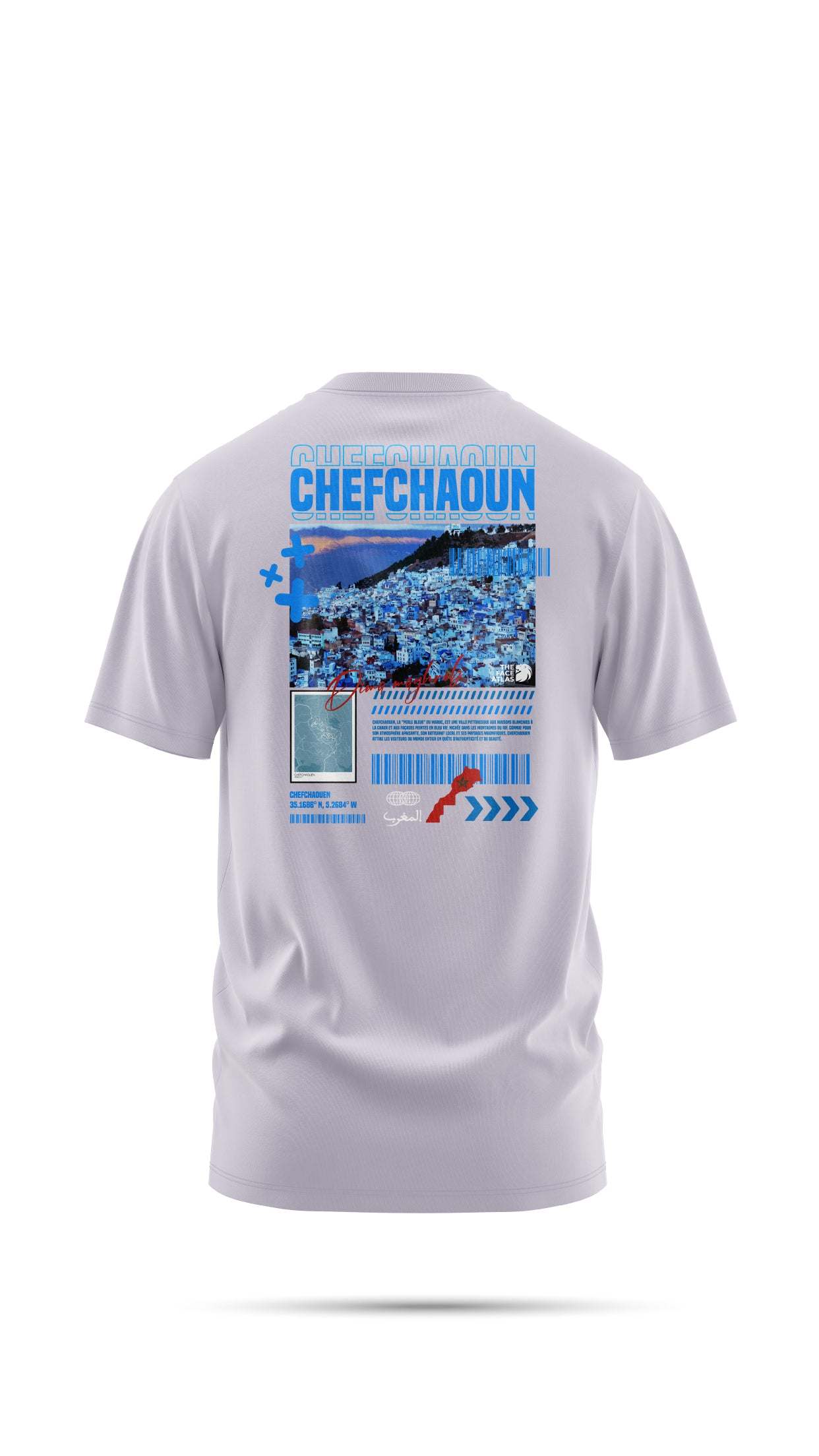 T-shirt Chefchaouen en coton bio