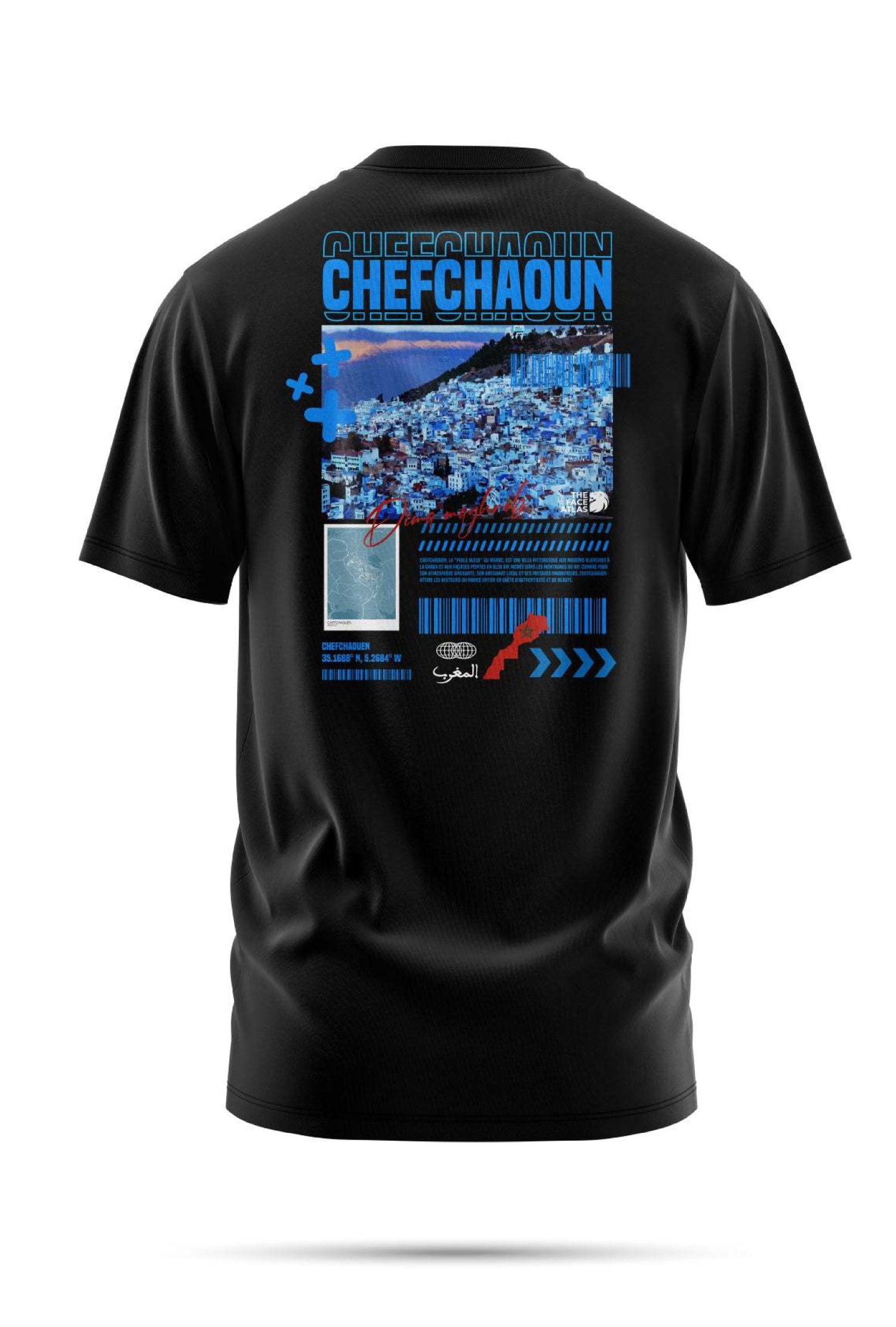 T-shirt Chefchaouen en coton bio