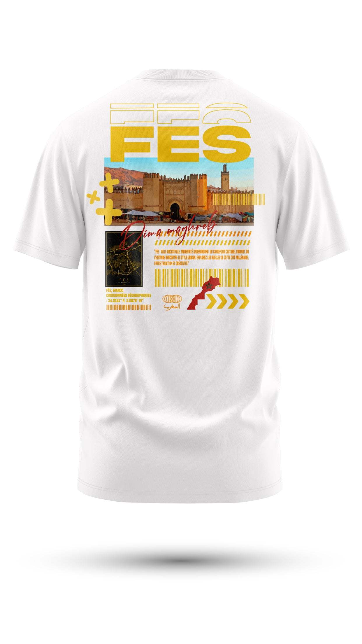 T-shirt fes en coton bio