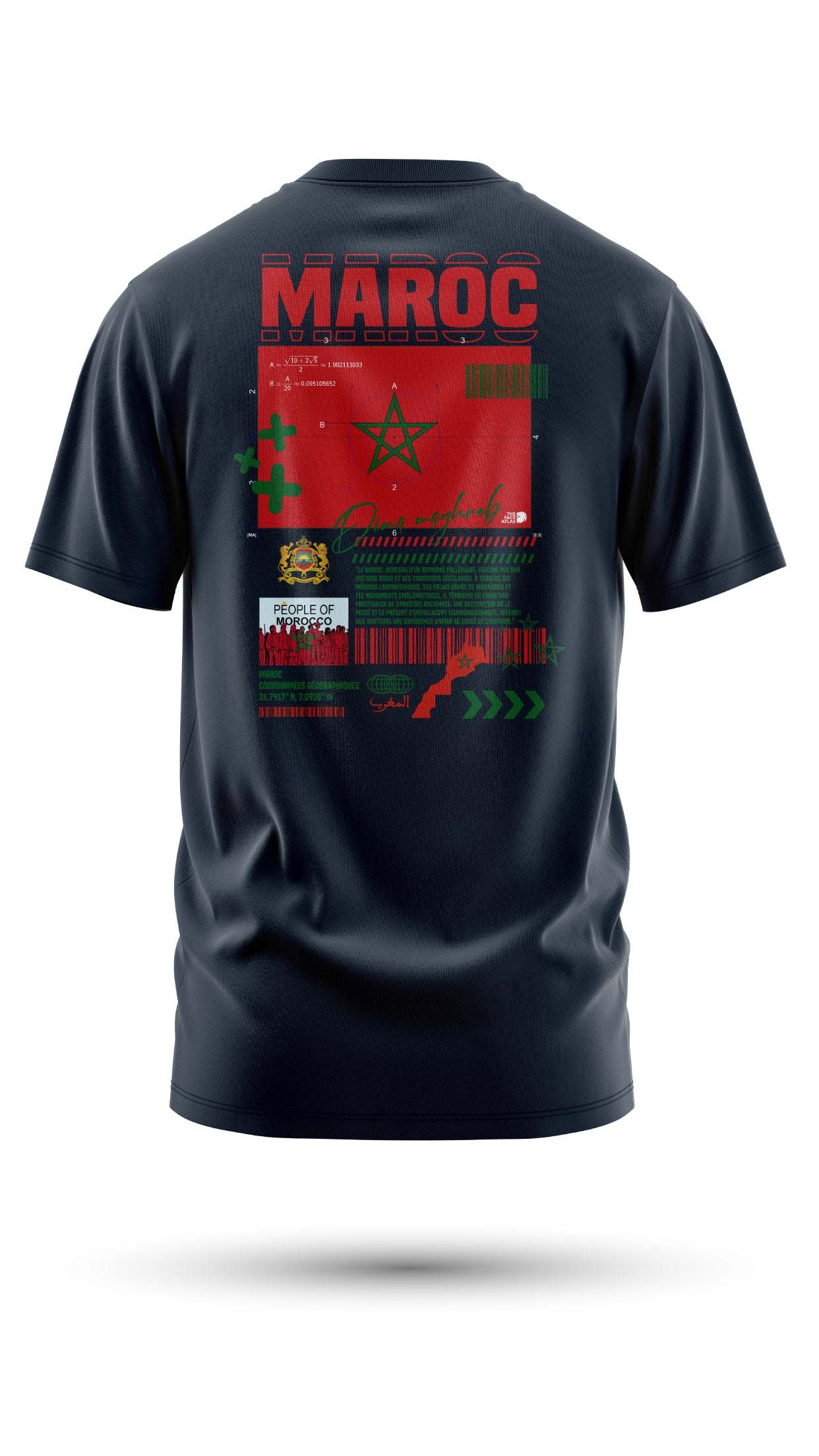 T-shirt maroc en coton bio