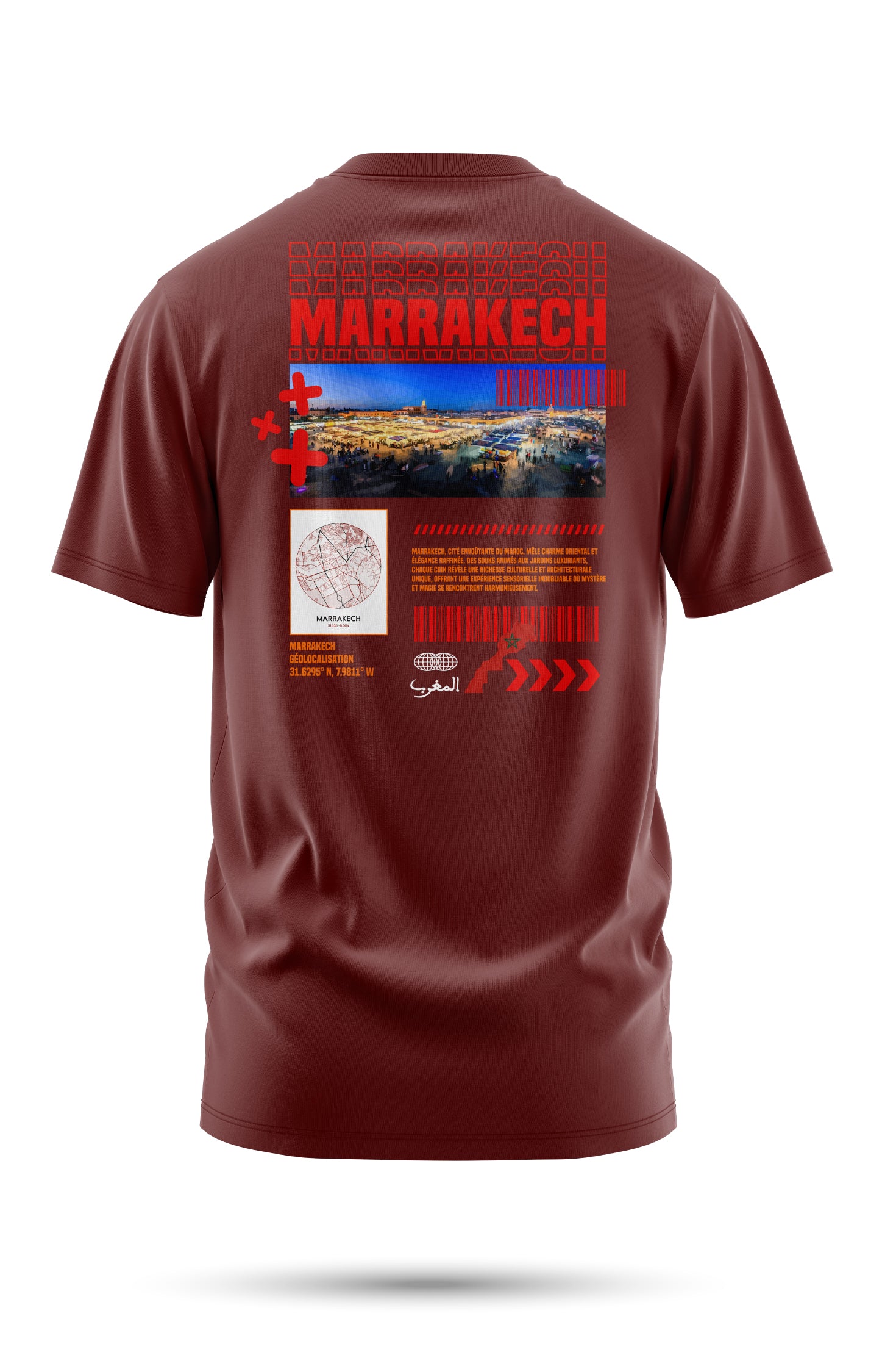 T-shirt Marrakech en coton bio