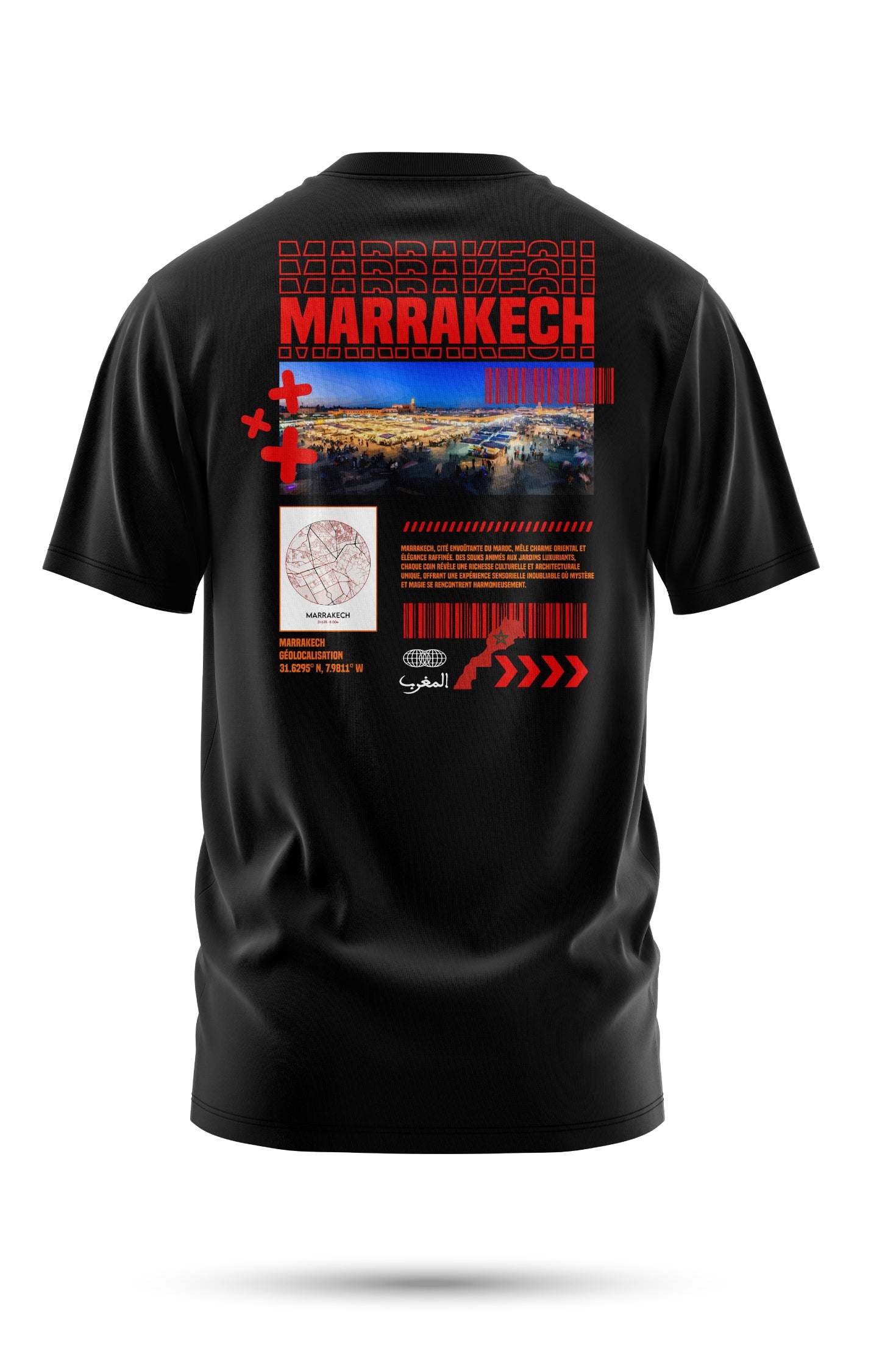 T-shirt Marrakech en coton bio