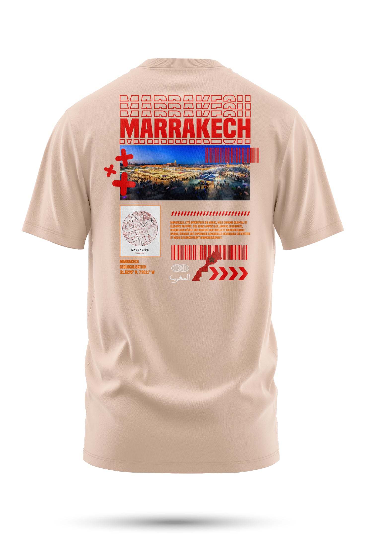 T-shirt Marrakech en coton bio