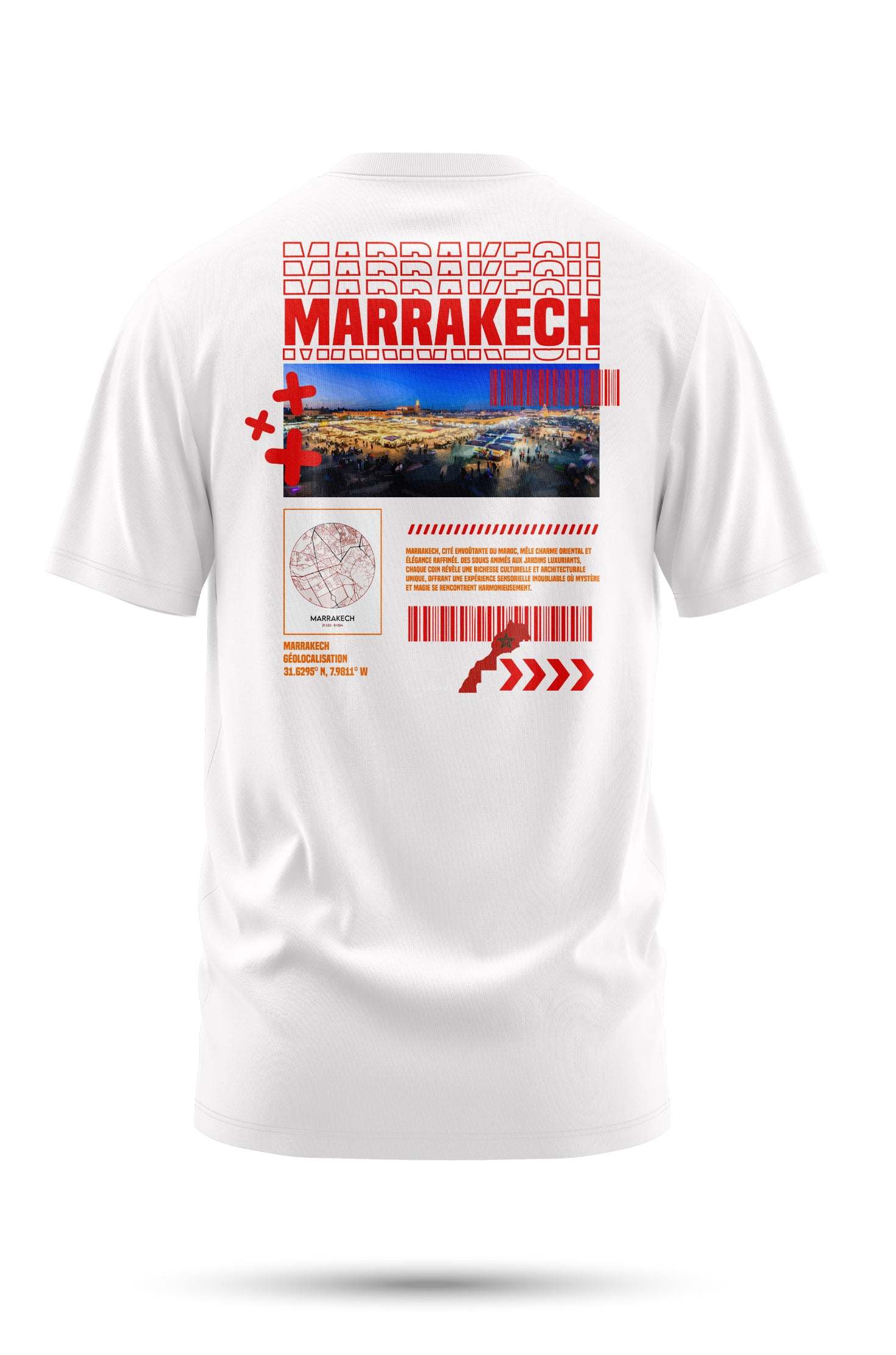 T-shirt Marrakech en coton bio