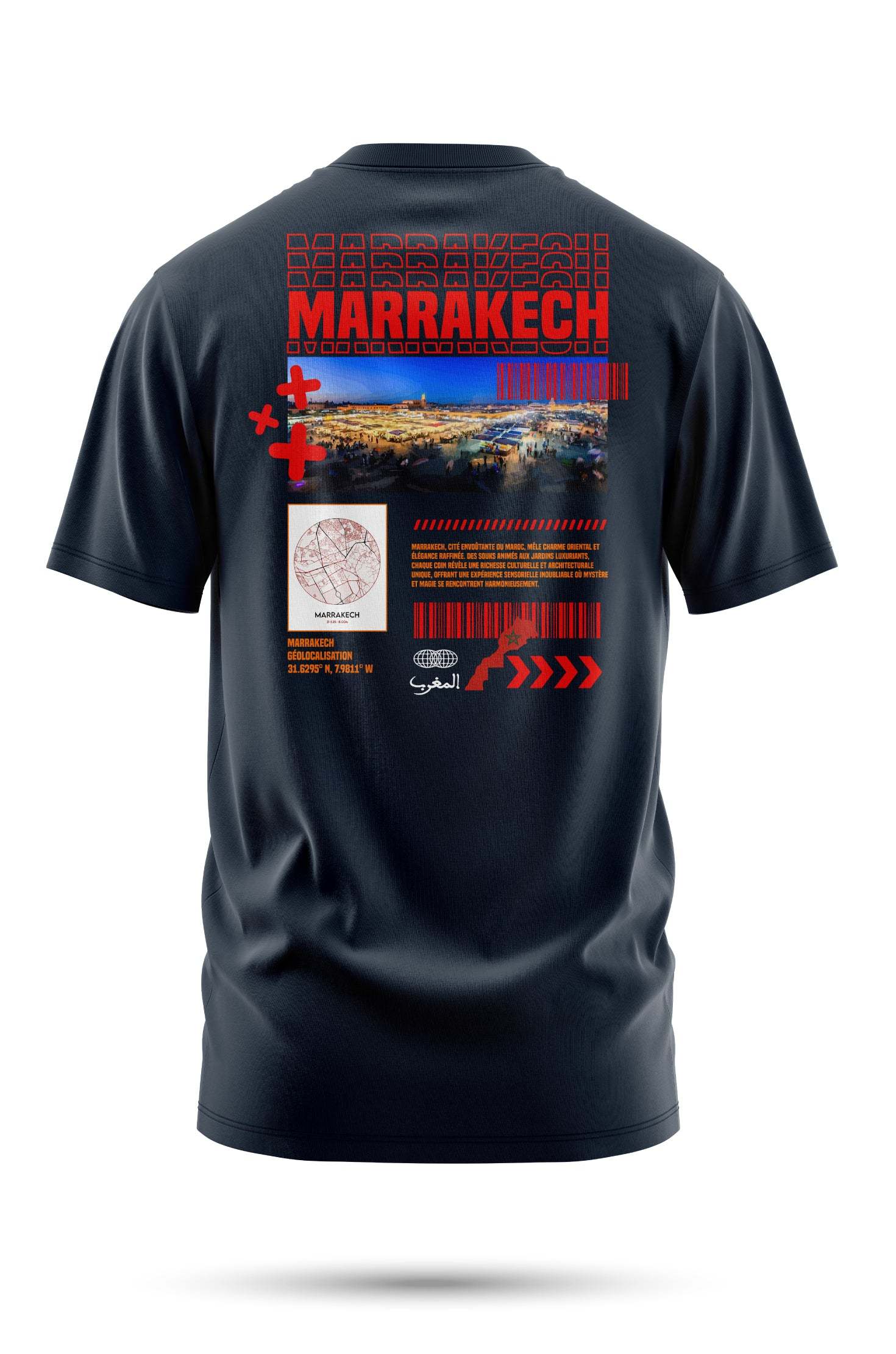 T-shirt Marrakech en coton bio