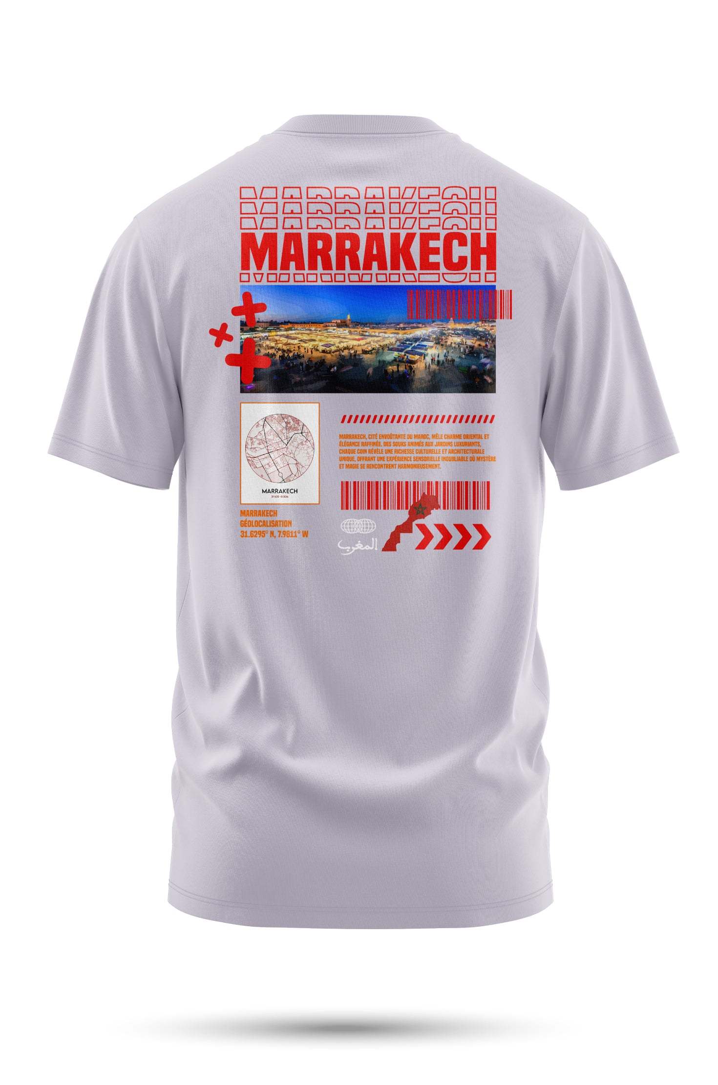 T-shirt Marrakech en coton bio