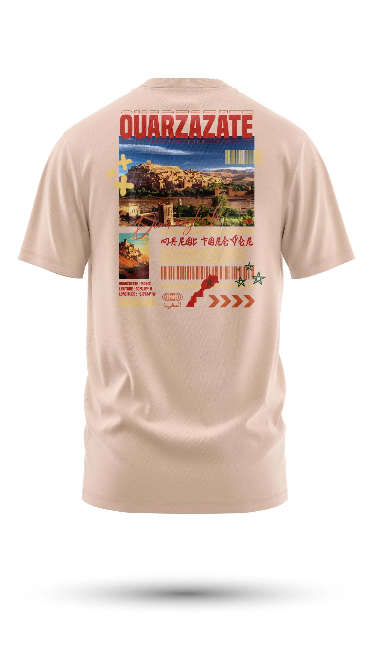 T-shirt Ouarzazate en coton bio