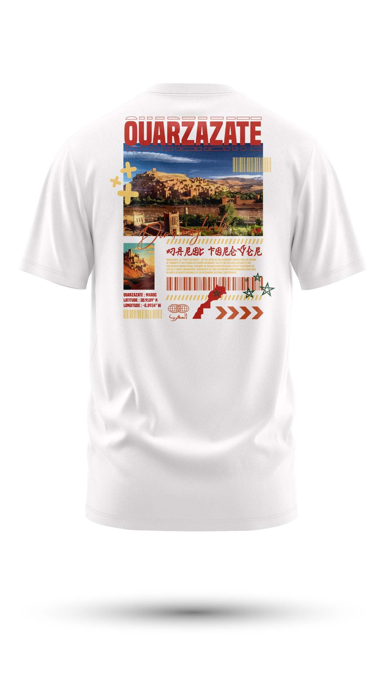 T-shirt Ouarzazate en coton bio