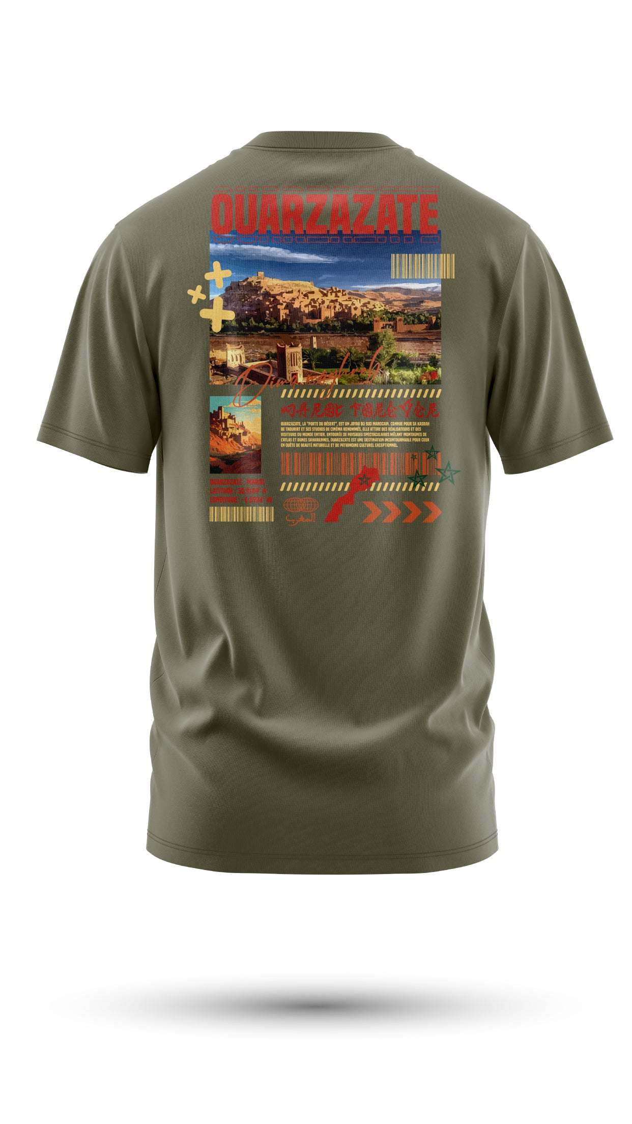 T-shirt Ouarzazate en coton bio