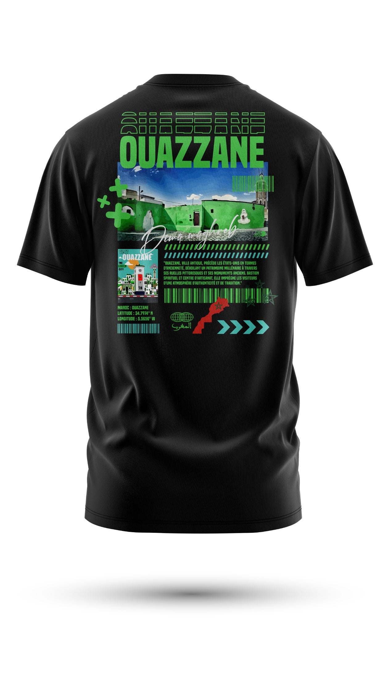 T-shirt ouazzane en coton bio