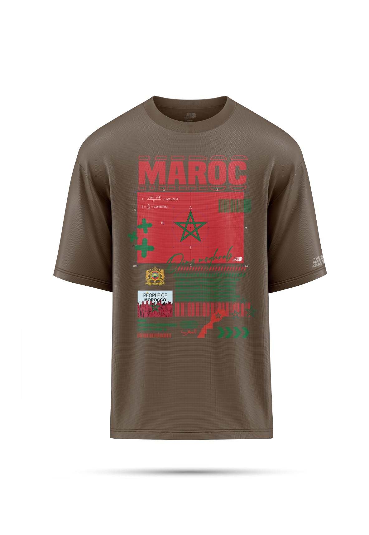 T-shirt oversize maroc