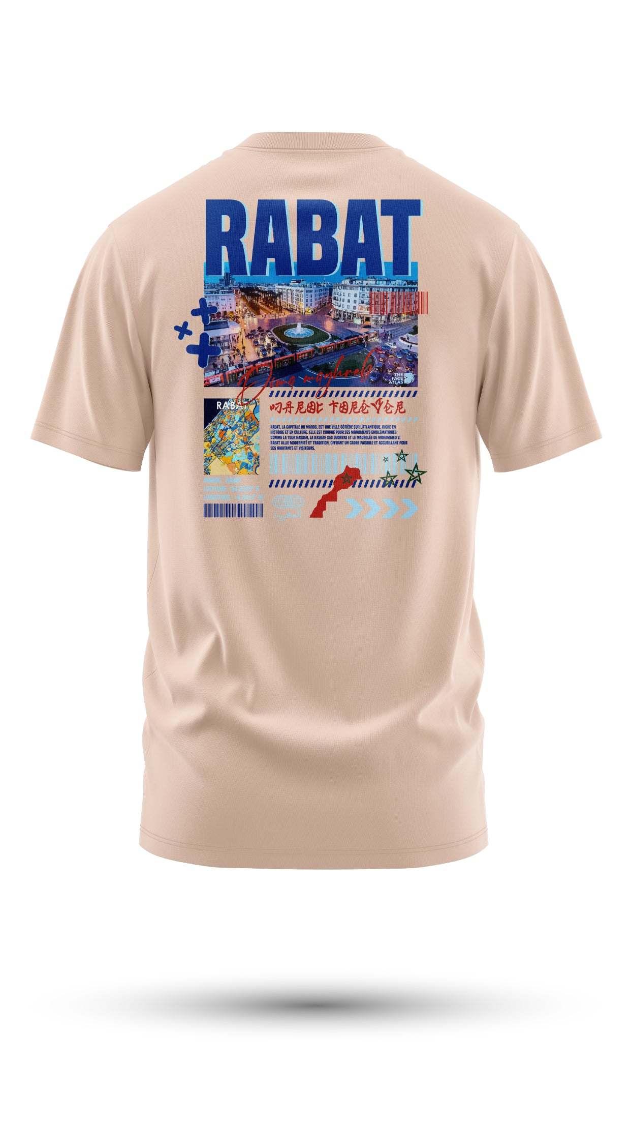 T-shirt rabat en coton bio