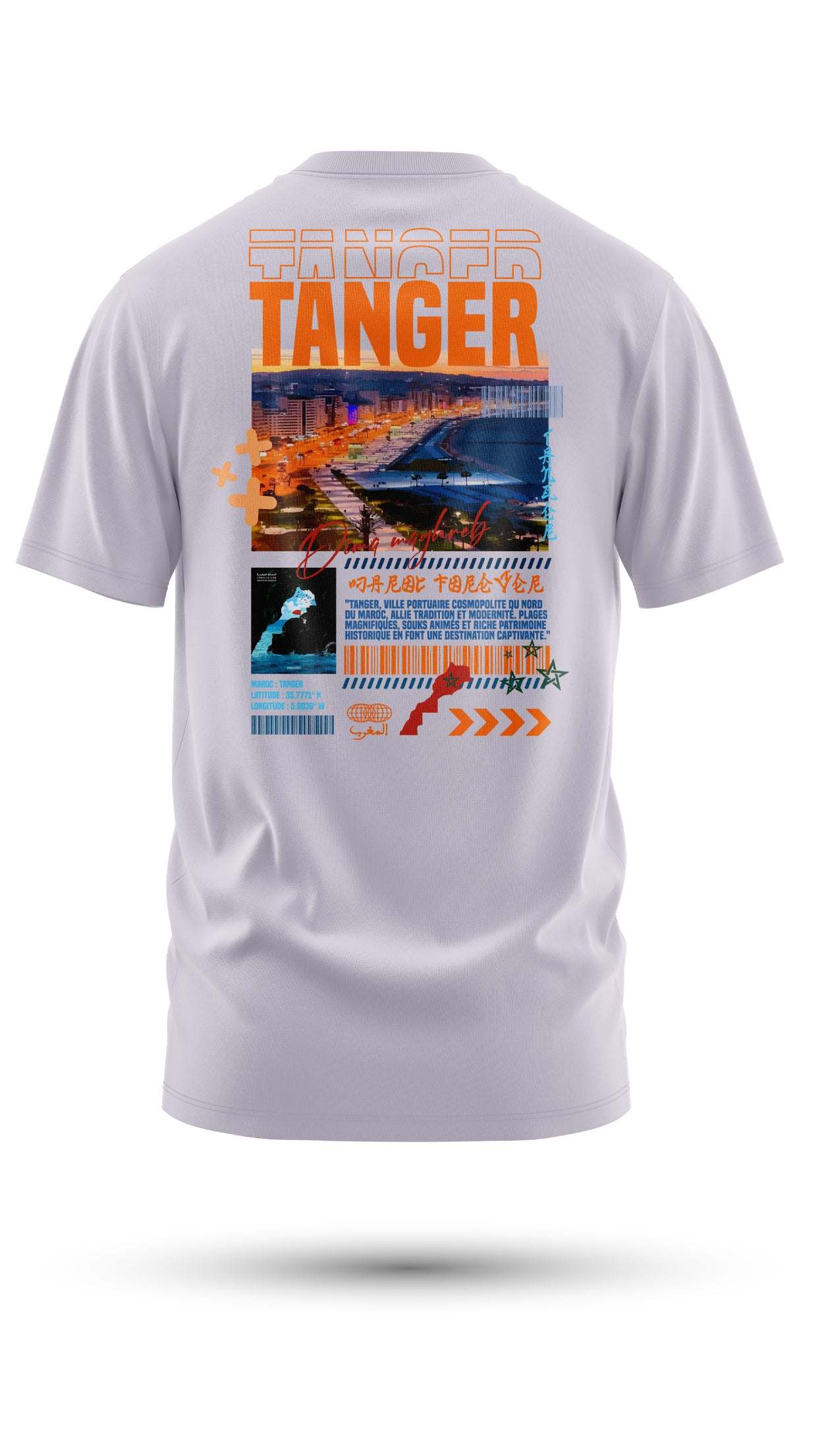 T-shirt tanger en coton bio