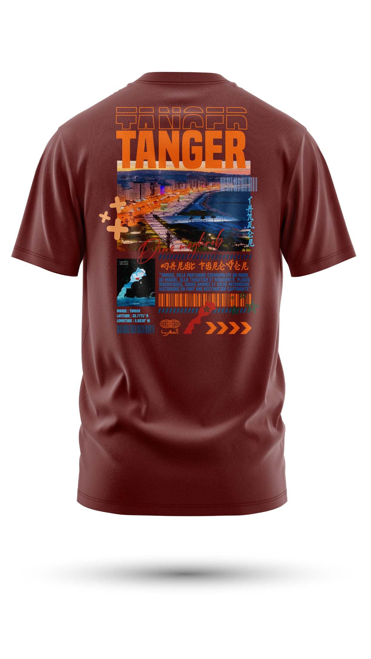 T-shirt tanger en coton bio