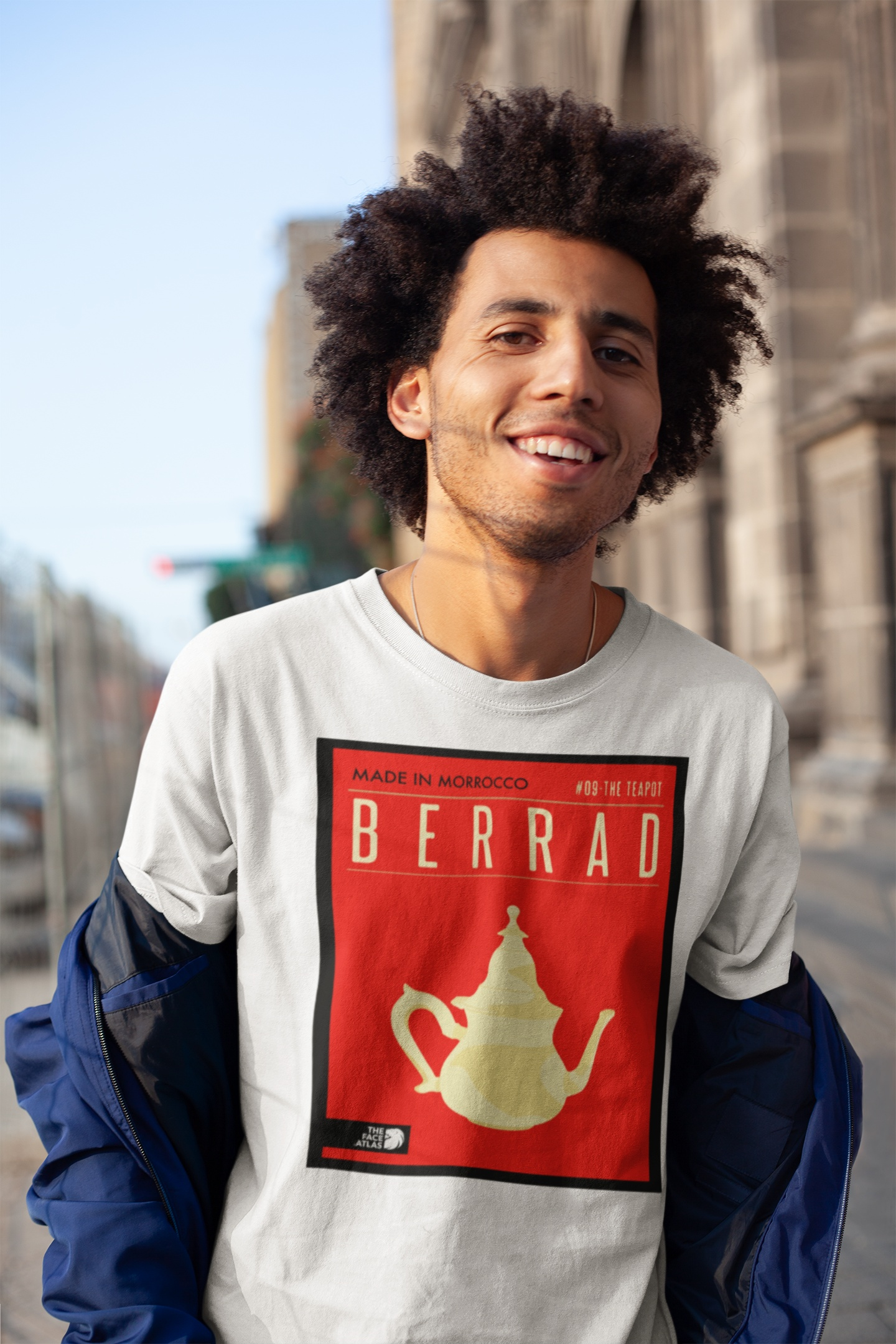 T-shirt "Berad" - Mode Marocaine Authentique