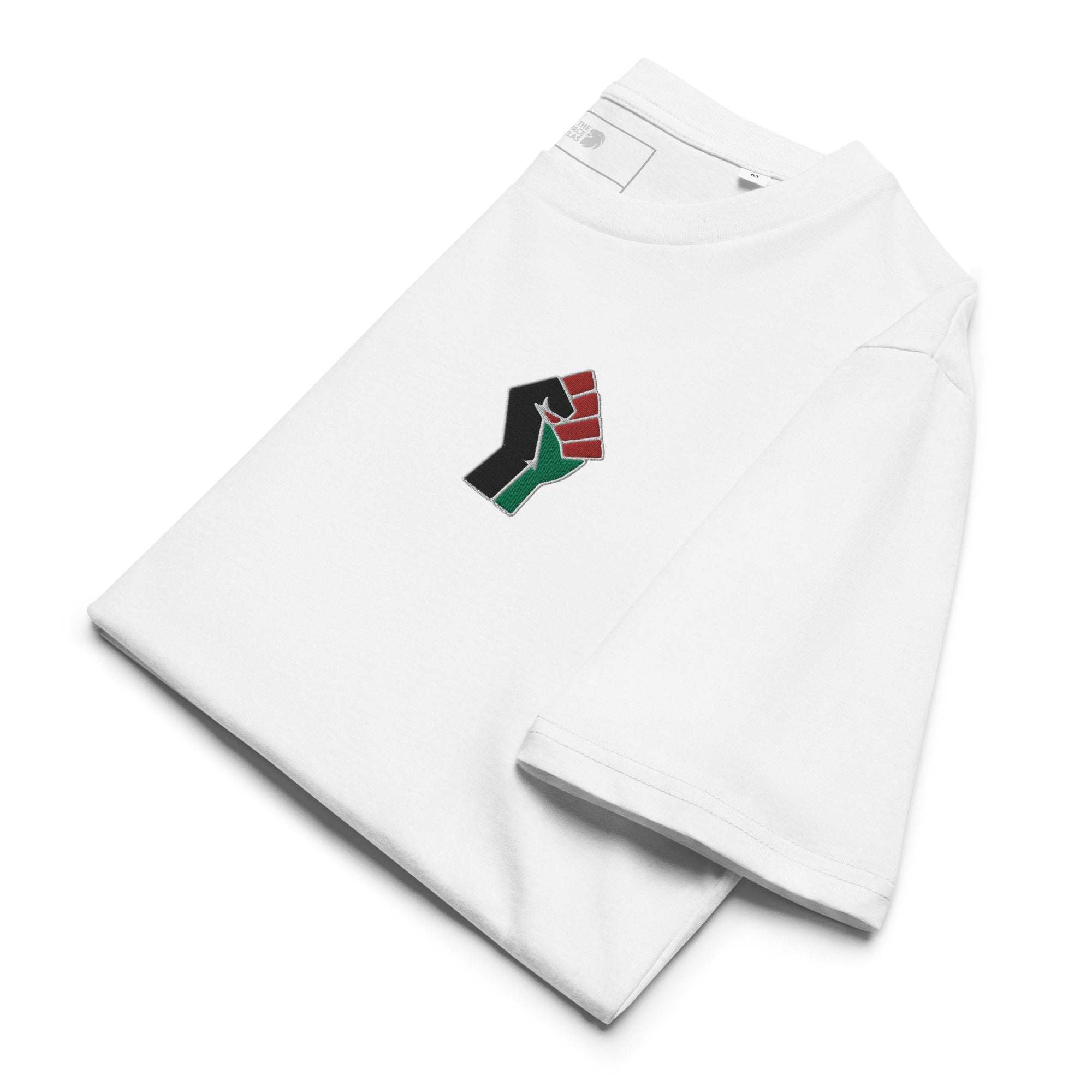 T-shirt palestine en coton biologique