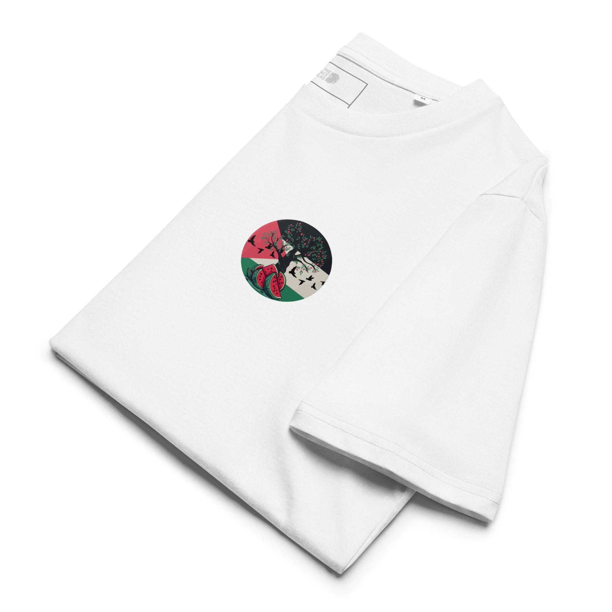 T-shirt palestine en coton bio